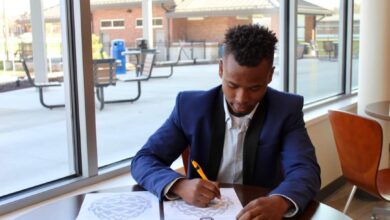 Photo of Makoanyane signs for Little Rock Rangers